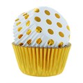 Baked with Love Gold Assortment Foil Baking Cases 24pk - Boxed 6 Alternative Image