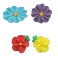 Assorted Daisy Collection Sugar Decorations - 12 pack Alternative Image