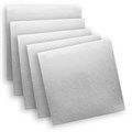 Culpitt Standard 13'' Square Silver Cake Boards - 5 Pack Alternative Image