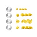 Wilton Piping Nozzle - Borders - 4 Set Alternative Image
