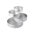Wilton 4 Piece 3" Deep Cake Tin Set - 8, 10, 12 & 14" Alternative Image