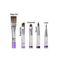 Wilton 5 piece Decorating Brush Set Alternative Image