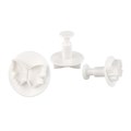 Cake Star Plunger Cutter Butterfly 3 piece Alternative Image