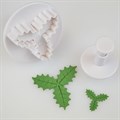 Cake Star - Triple Holly Plunger Cutter Alternative Image
