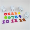 Cake Star Push Easy Cutters - Mini Numbers - 10 Piece Alternative Image