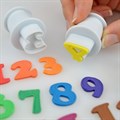 Cake Star Push Easy Cutters - Mini Numbers - 10 Piece Alternative Image