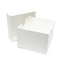 8" Cake Box & Plain Lid Combo - 10 Sets Alternative Image