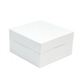 11" Standard White Cake Boxes & Lids - 50 pack Alternative Image