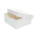 13" Standard White Cake Boxes & Lids - 50 pack Alternative Image
