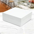 16'' Standard White Cake Box & Lid - Single Alternative Image