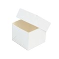 10" Standard White Cake Boxes & Lids - 50 pack Alternative Image