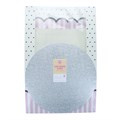 Pink Spots 10" Windowed Cake Box and Double Thick Cake Card From Baked With Love Alternative Image