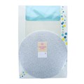 Confetti Teal 10" Windowed Cake Box and Double Thick Cake Card From Baked With Love Alternative Image