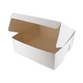 White 8" Bakery Box-BULK Alternative Image