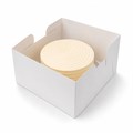 12" White Cake Box Base - 10 Pack Alternative Image