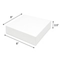 8" White Cake Box Lid - 10 Pack Alternative Image
