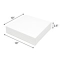 10" White Cake Box Lid - 10 Pack Alternative Image