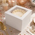 10" Cake Box & Window Lid Combo - 10 Sets Alternative Image