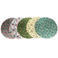10'' (254mm) Christmas Assorted Double Thick Round Cake Card Alternative Image