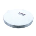 5mm Thick Round Silver Cake Board 11"- 5 pack Alternative Image