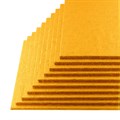 10 x 5'' (254x 127mm) Double Thick Turned Edge Cake Cards Gold Foil (between 2.5 & 3mm Thick) Alternative Image