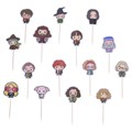 PME-Harry PotterCake Toppers - Iconic Characters (Pack of 15 Toppers) Alternative Image