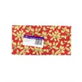 Christmas Log Cake Card 8'' x 4'' (203 x 101mm), 5 Pack Alternative Image