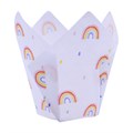 PME Tulip Baking Cases - Rainbows24pk Alternative Image