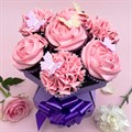 Purple Cupcakes Bouquet Box Alternative Image