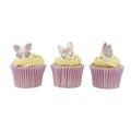 Lilac & Gold Butterflies Sugar Decorations Alternative Image