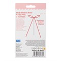PME- Ribbon Bow Cake Toppers -Red 8pk Alternative Image