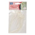 PME- Ribbon Bow Cake Toppers -White 8pk Alternative Image