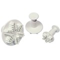 PME Mini Snowflake Plunger Cutter - 3 Set Alternative Image