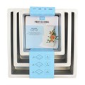 PME Square Cake Tin - 3 set - 6", 8", 10 x 3" Alternative Image