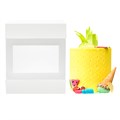 10x10x12" Tall White Cake Box with Window - 10 Pack Alternative Image