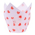 PME Tulip Baking Cases -Love Hearts 24pk Alternative Image
