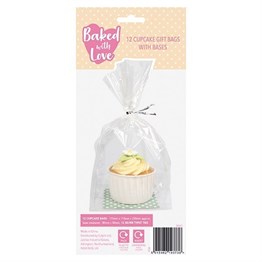 Various Sizes Culpitt Gift Cello Bags for Cake Pops Cupcakes,Treats and Sweets 