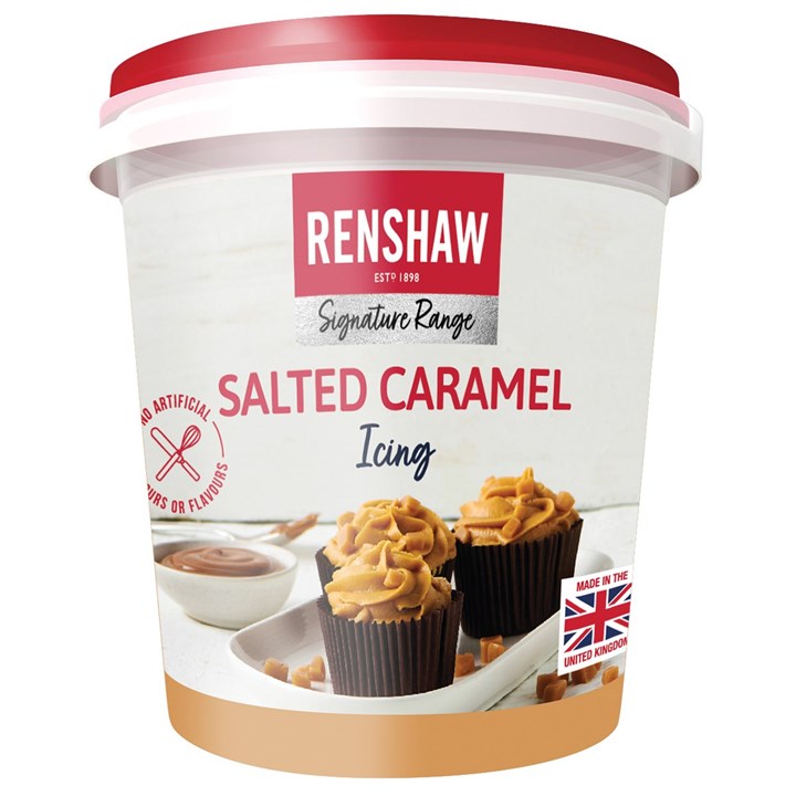 Renshaw Salted Caramel Flavour Icing - 400g - (V)
