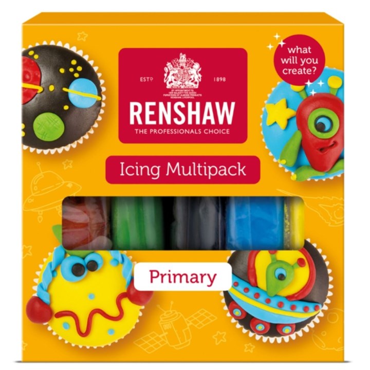 Renshaw - Multipack - Primary Colours - 5 x 100g - single