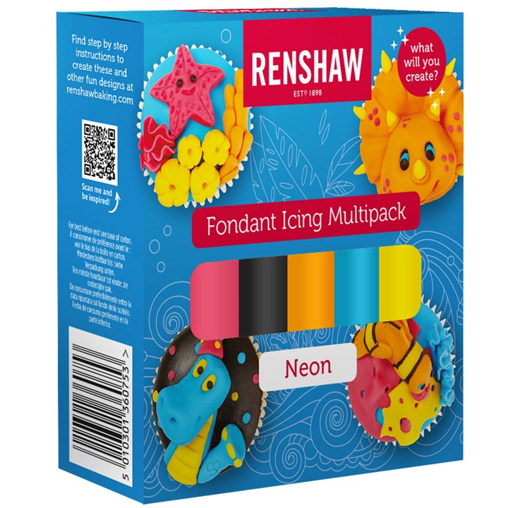 Renshaw - Multipack - Neon Colours - 5 x 100g - single