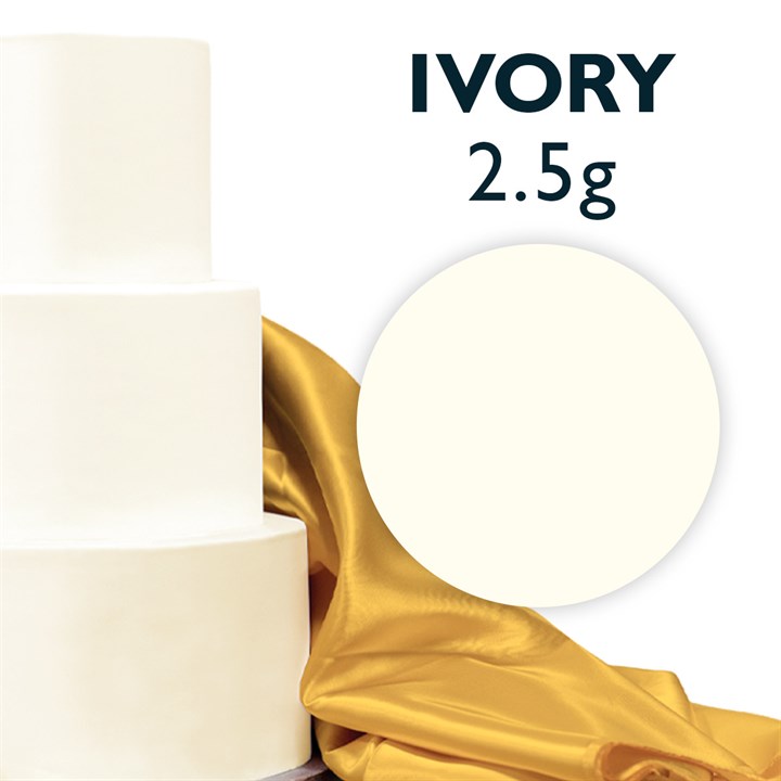 Satinara Luxury Sugar Paste 2.5kg - Ivory