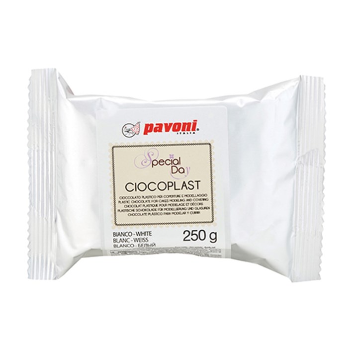 Pavoni Ciocoplast - White 250g
