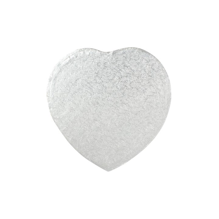 Doric Heart Shaped Board, Silver, Pack of 5