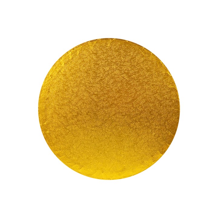 Doric 15" Round Cake Drums, Gold, Pack of 5