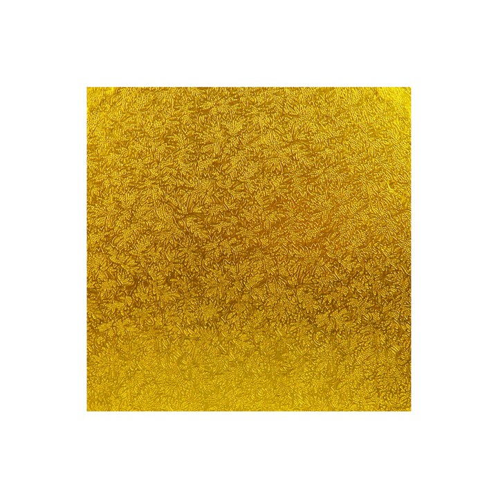 Doric 18" Square Cake Drums, Gold, Pack of 5