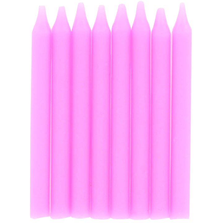 100 Culpitt Select Pink Candles 51mm
