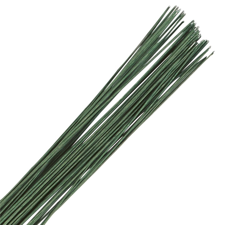 Dark Green Floral Wire - 20 gauge (0.9mm)