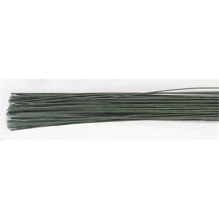 Dark Green Floral Wire - 22 gauge (0.7mm)