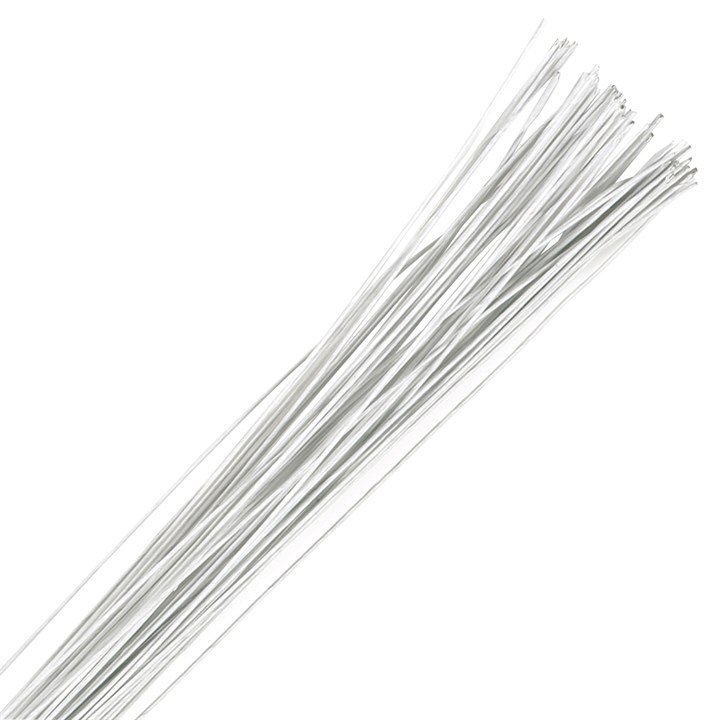 White Floral Wire - 24 gauge (0.56mm)