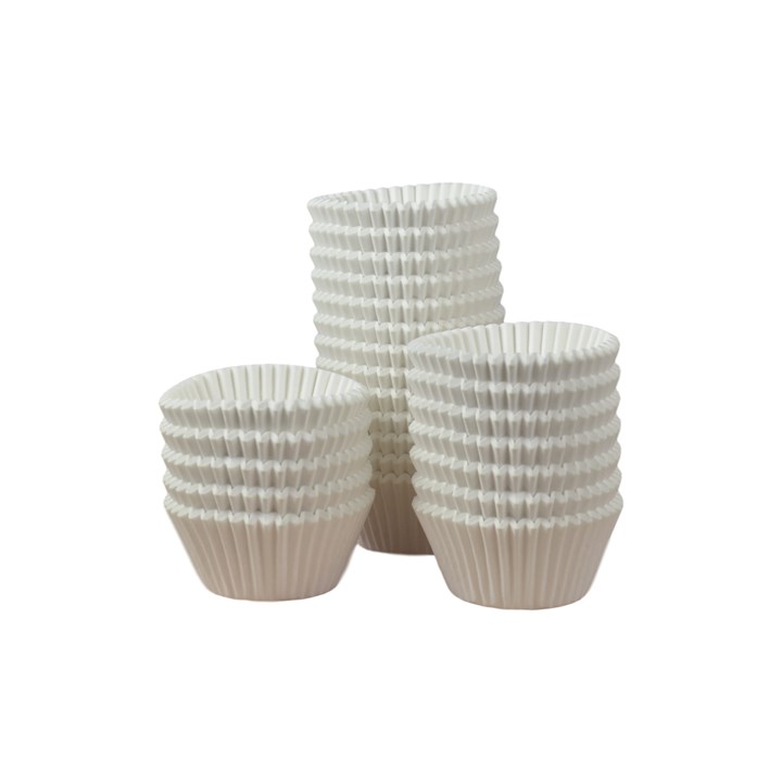 White Muffin Cases - Bulk 500 Pack